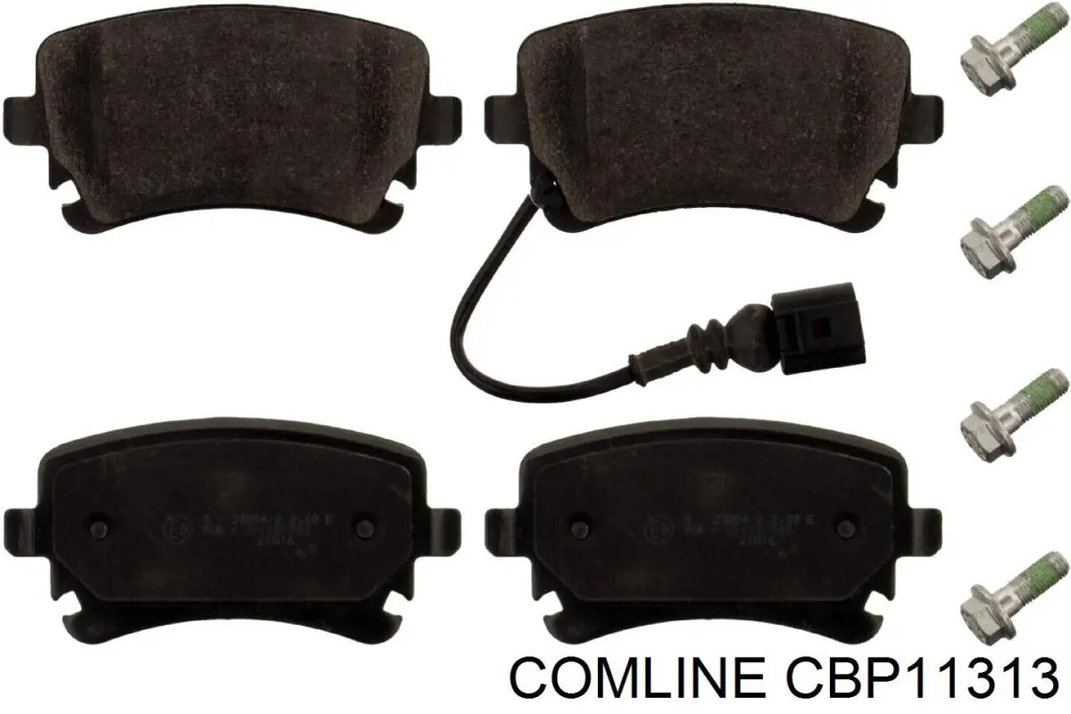 CBP11313 Comline Колодки гальмівні задні, дискові