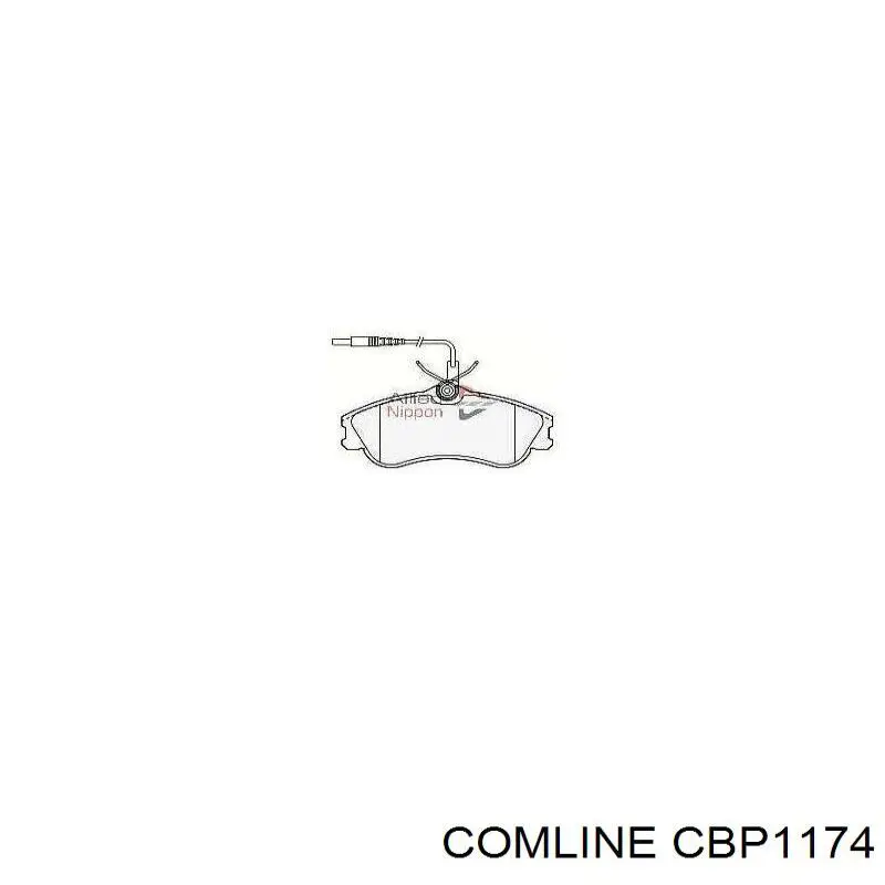 Гальмівні колодки Comline CBP1174 ціна, від 18.22 USD