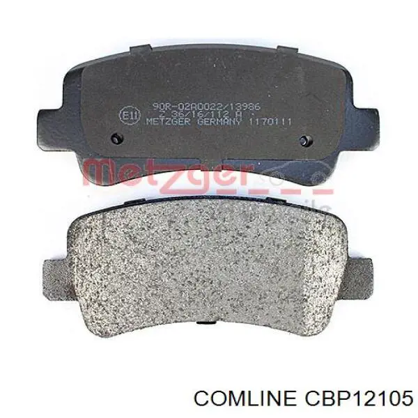 Задні дискові колодки Comline CBP12105