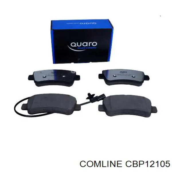 CBP12105 Comline Колодки гальмівні задні, дискові