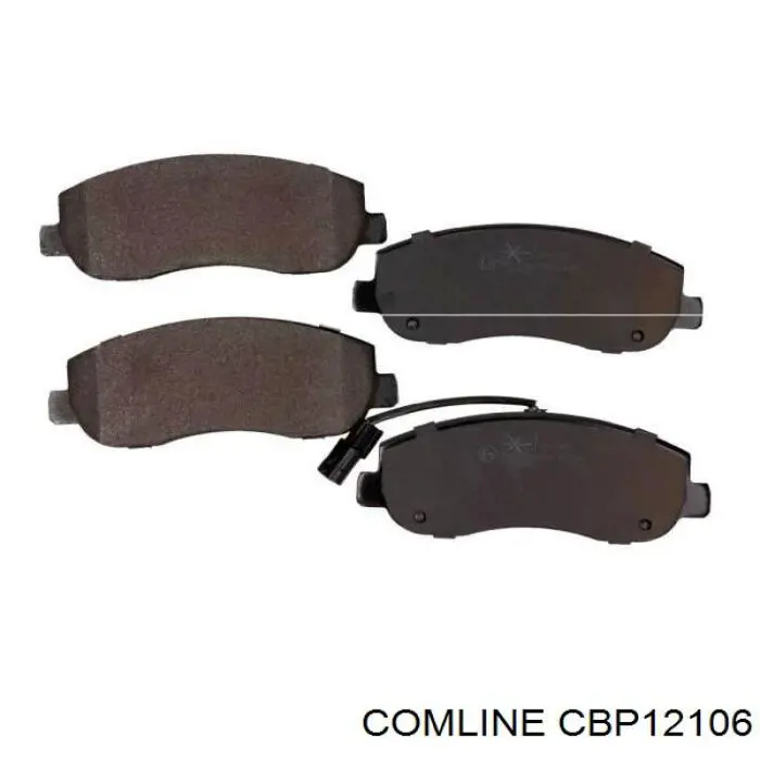 CBP12106 Comline Передні гальмівні колодки