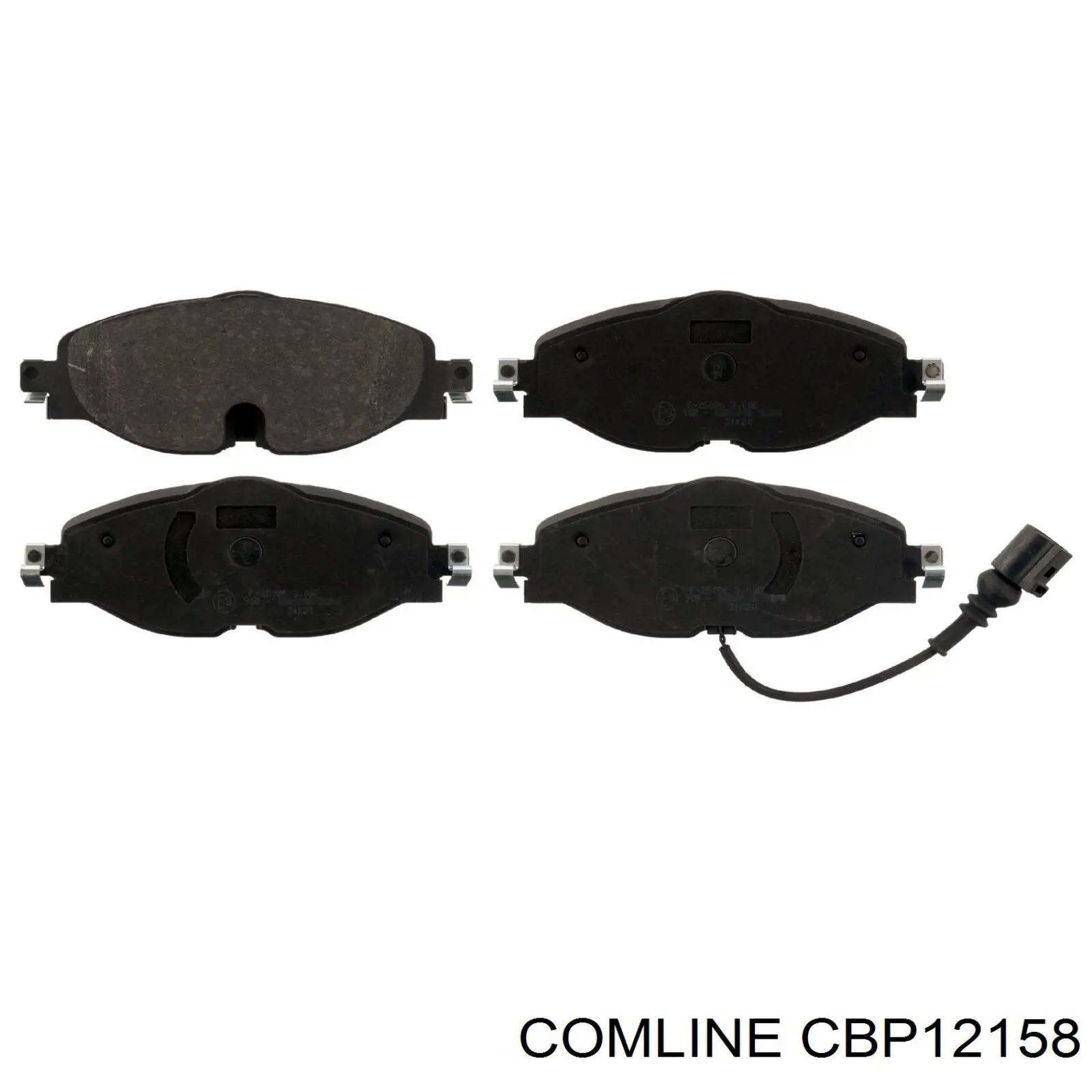 Гальмівні колодки Comline CBP12158 ціна, від 35.15 USD