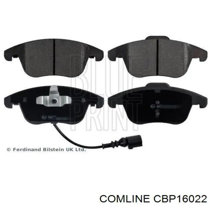 Передні тормозні колодки CBP16022 Comline