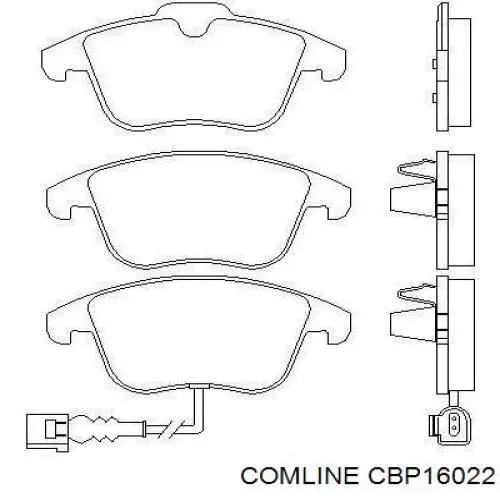 Тормозні колодки Comline CBP16022