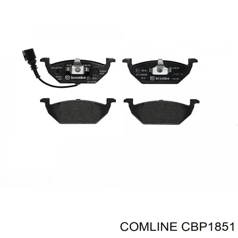 Гальмівні колодки Comline CBP1851 ціна, від 17.67 USD
