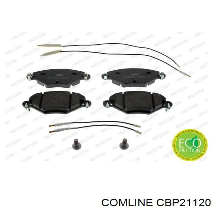 Передні тормозні колодки CBP21120 Comline