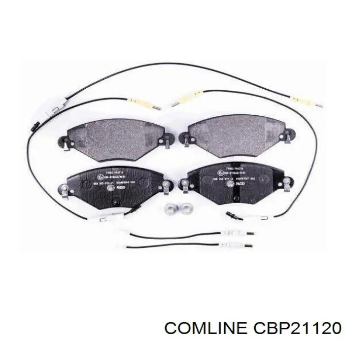 Гальмівні колодки Comline CBP21120 ціна, від 23.35 USD