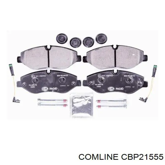 Купити CBP21555 Comline Колодки гальмівні передні, дискові