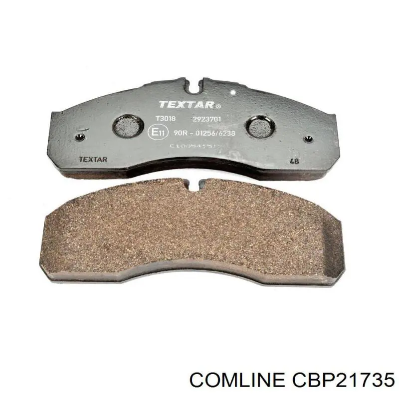 CBP21735 Comline Передні гальмівні колодки