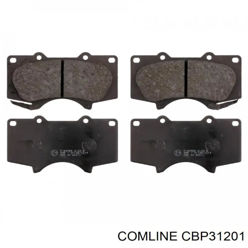 CBP31201 Comline Передні гальмівні колодки