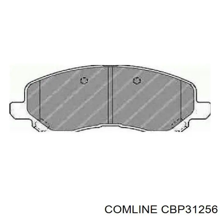 Передні тормозні колодки CBP31256 Comline