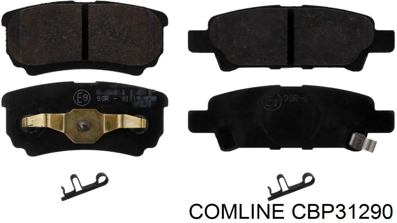 Задні гальмівні колодки Comline CBP31290 ціна, від 17.22 USD