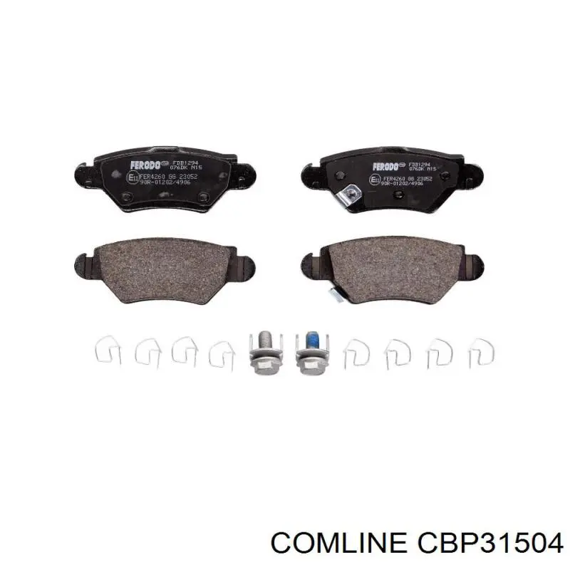 Купити CBP31504 Comline Задні колодки