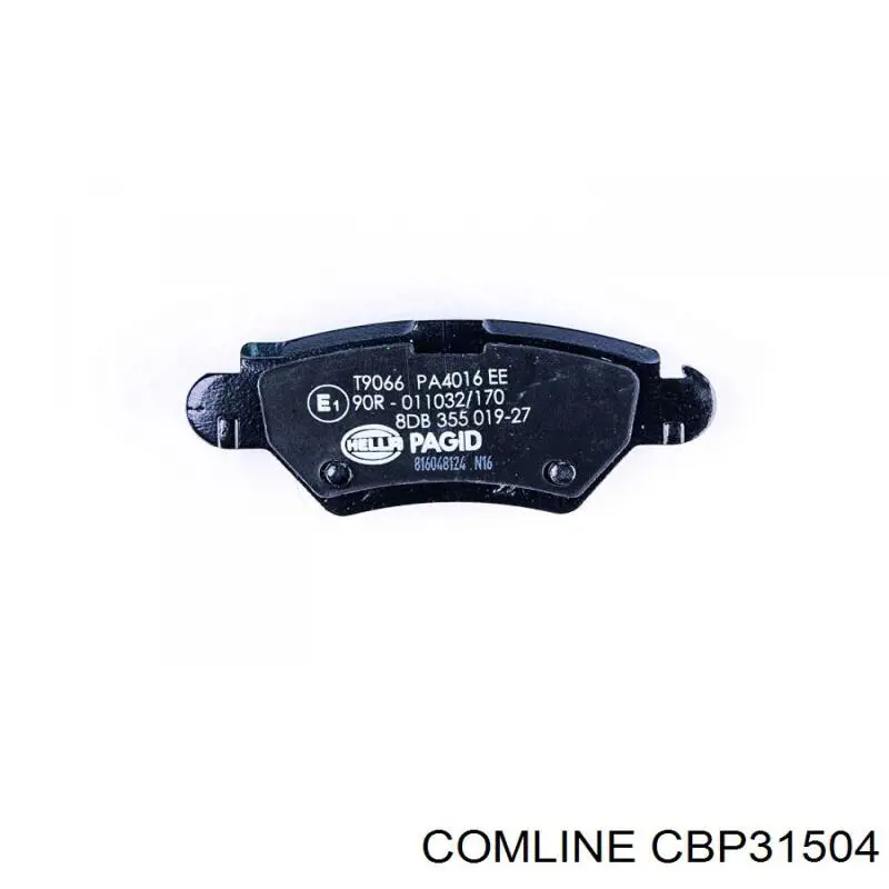 CBP31504 Comline Колодки гальмівні задні, дискові