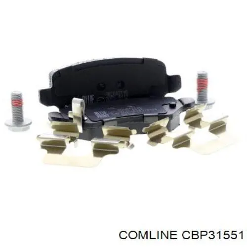 CBP31551 Comline Колодки гальмівні задні, дискові