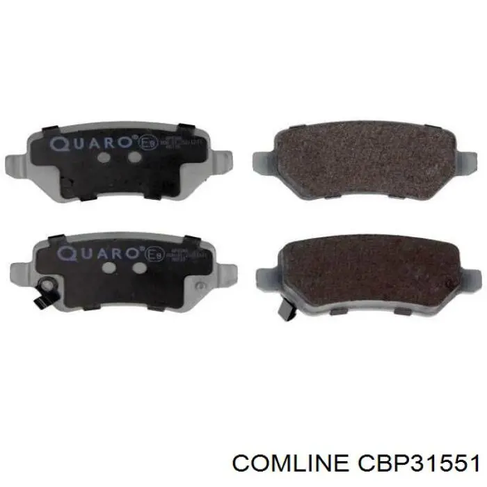 Задні гальмівні колодки Comline CBP31551 ціна, від 14.61 USD