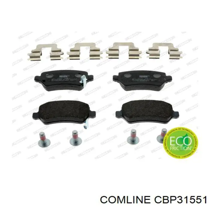 Купити CBP31551 Comline Задні колодки