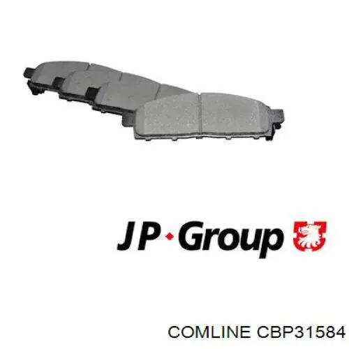 Передні тормозні колодки CBP31584 Comline