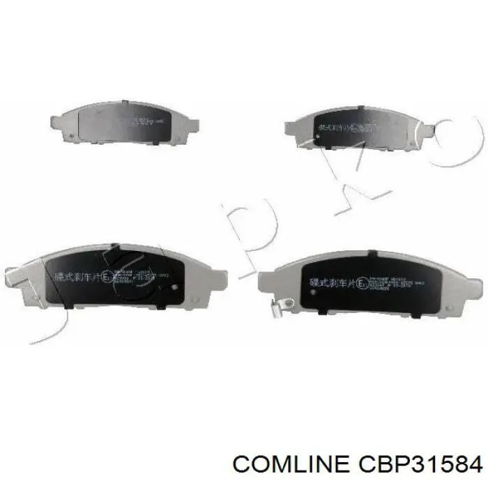 CBP31584 Comline Передні гальмівні колодки