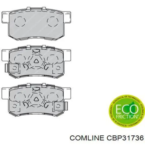 Купити CBP31736 Comline Задні колодки