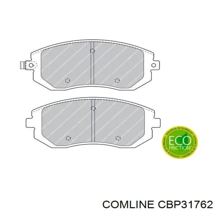 Купити CBP31762 Comline Колодки гальмівні передні, дискові