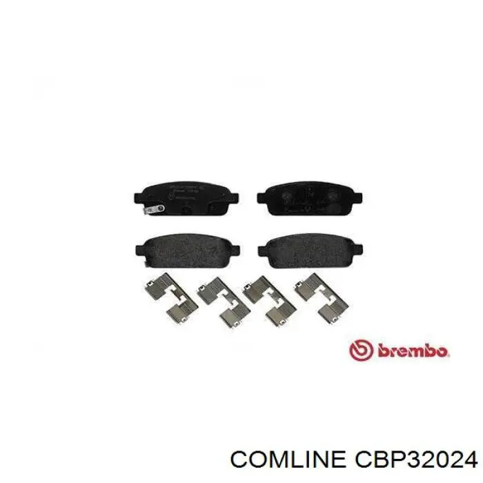 Задні гальмівні колодки CBP32024 Comline