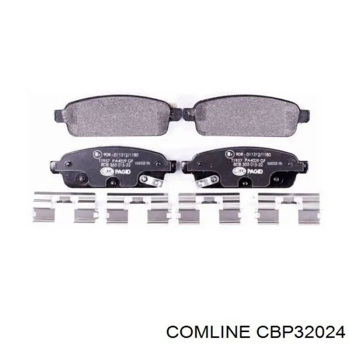 Задні гальмівні колодки Comline CBP32024 ціна, від 19.56 USD
