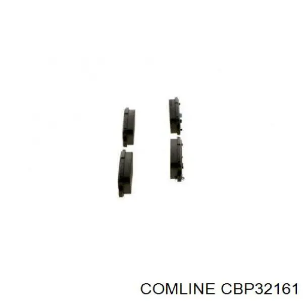 Задні гальмівні колодки Comline CBP32161 ціна, від 17.47 USD