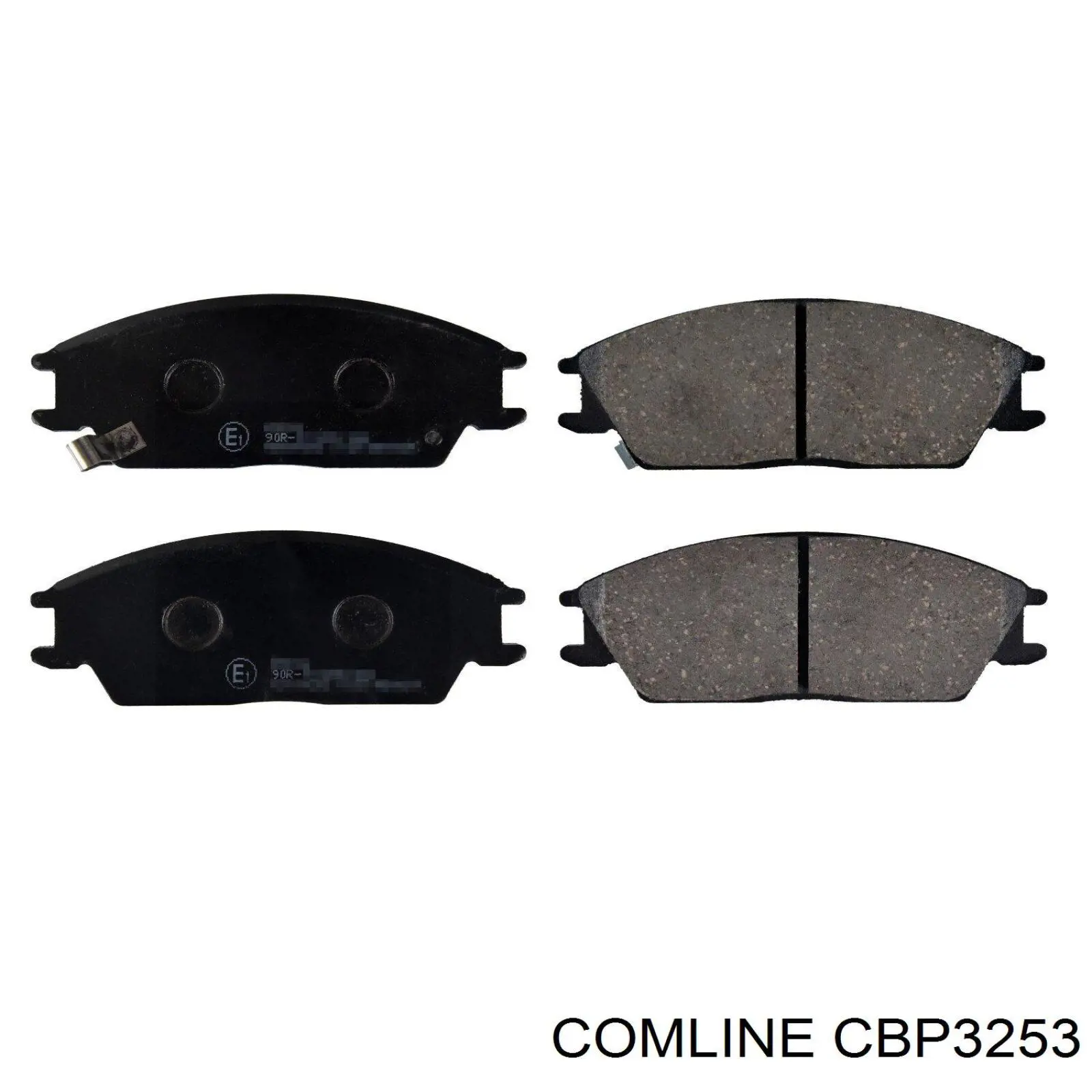 CBP3253 Comline колодки гальмівні передні, дискові