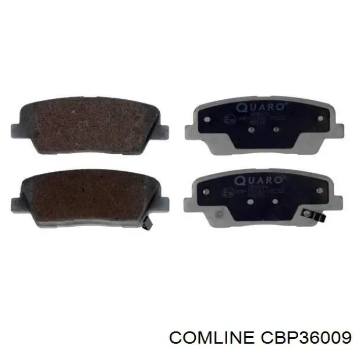 Задні гальмівні колодки CBP36009 Comline