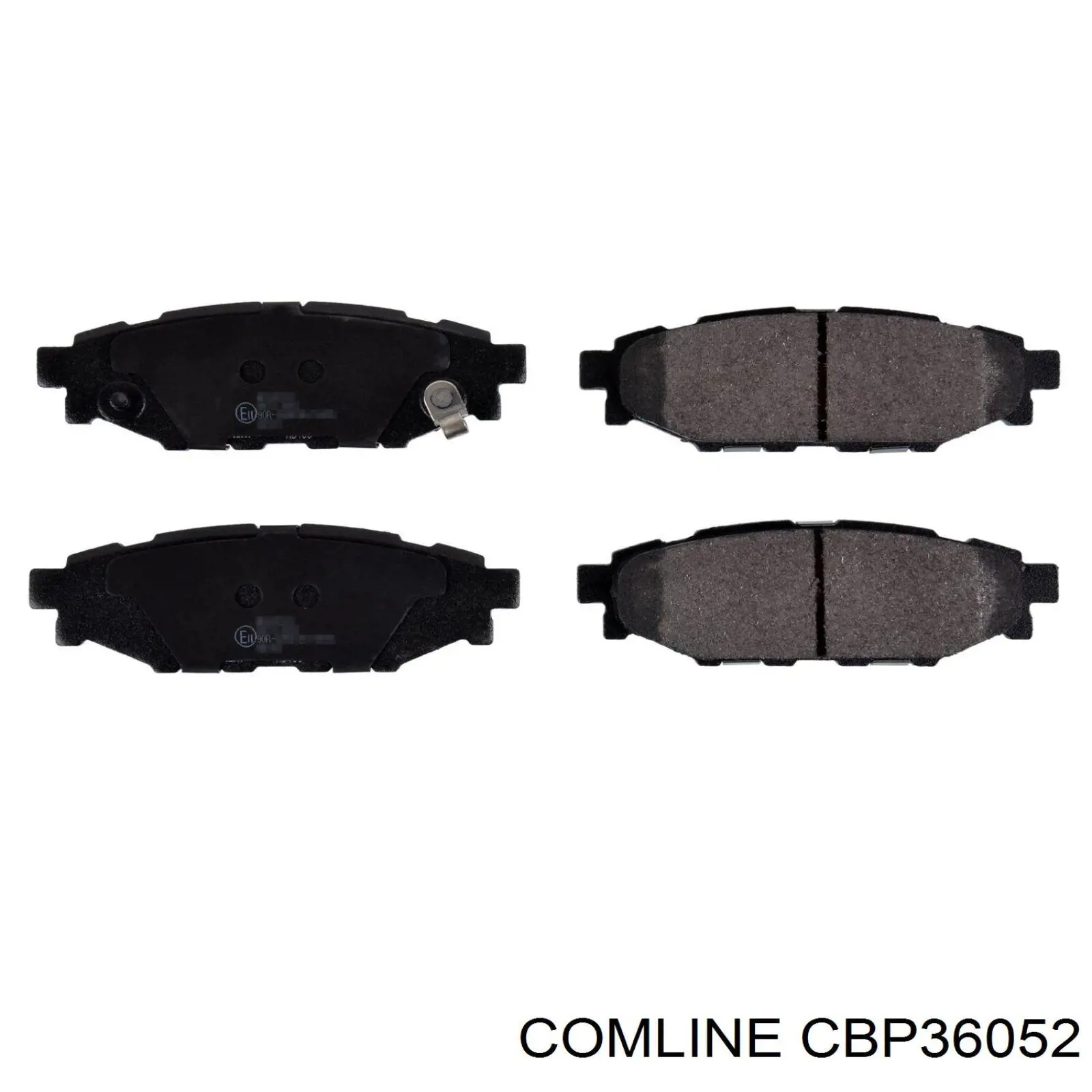 CBP36052 Comline Колодки гальмівні задні, дискові