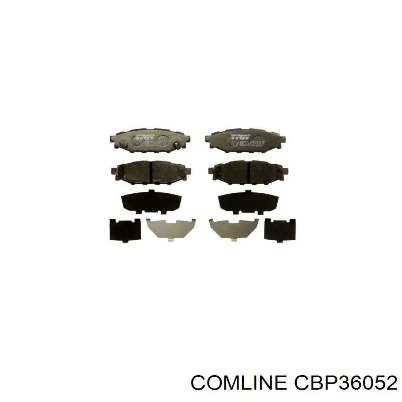 Купити CBP36052 Comline Задні колодки