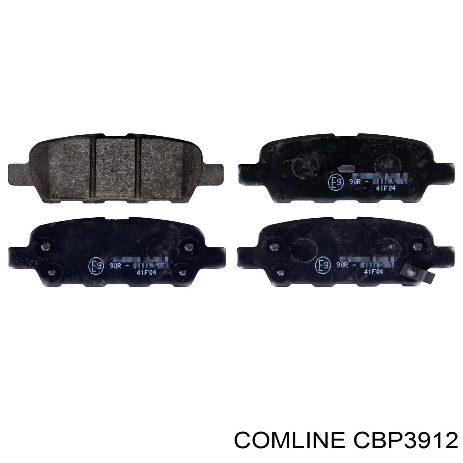 CBP3912 Comline Колодки гальмівні задні, дискові