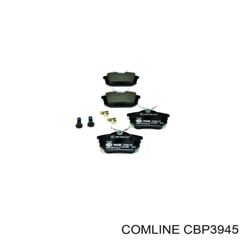 Задні дискові колодки Comline CBP3945