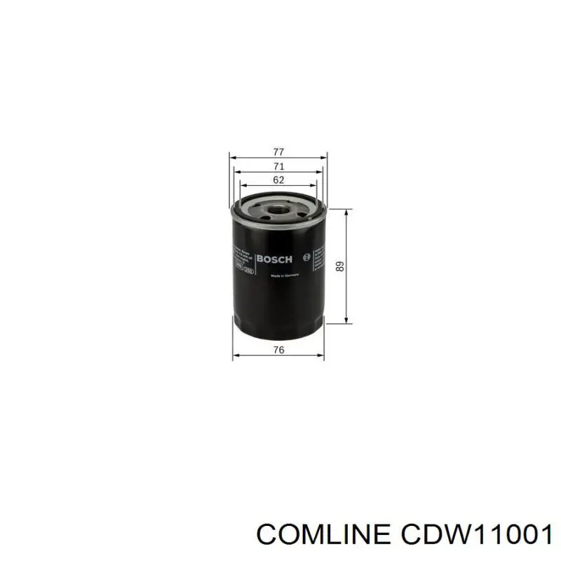 Масляний фільтр CDW11001 Comline