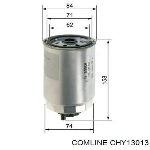 Фільтр паливний Comline CHY13013