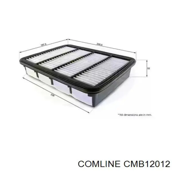 Фільтр повітряний CMB12012 Comline