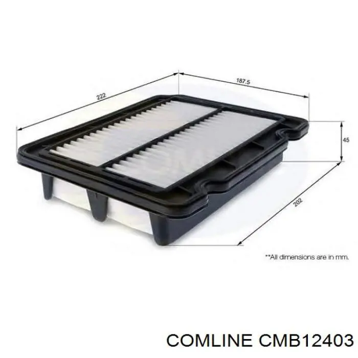 CMB12403 Comline фільтр повітряний