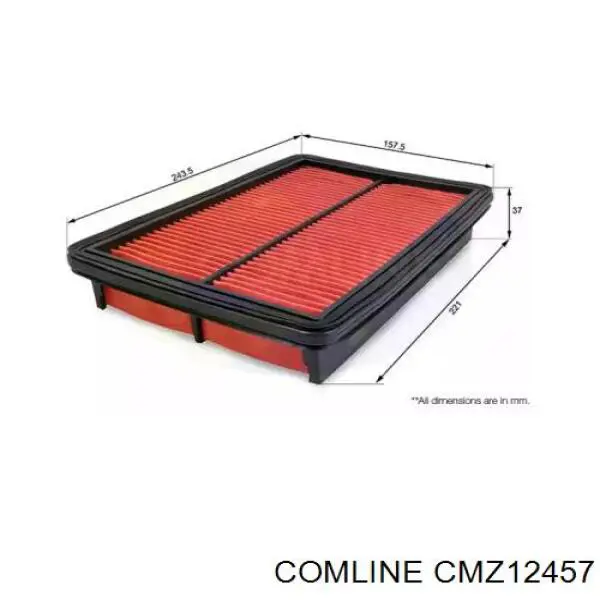 Повітряний фільтр CMZ12457 Comline