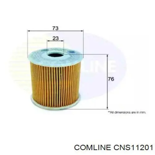 CNS11201 Comline Фільтр масла