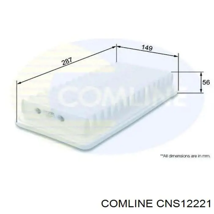 Повітряний фільтр CNS12221 Comline