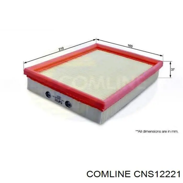 CNS12221 Comline Повітряний фільтр двигуна