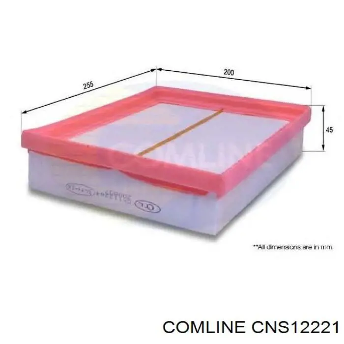 Елемент повітряного фільтра Comline CNS12221 ціна, від 3.77 USD