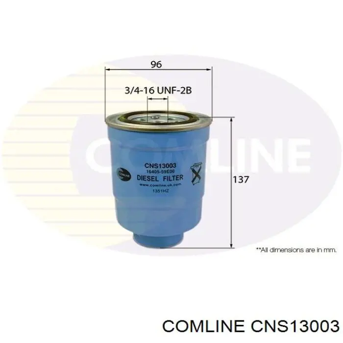 CNS13003 Comline фільтр паливний