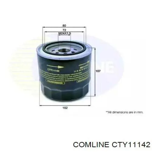 Фільтр масляний CTY11142 Comline