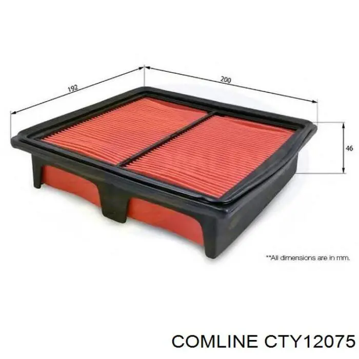 Купити CTY12075 Comline Автомобільний фільтр повітря