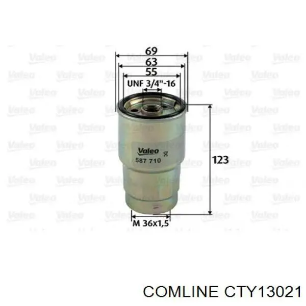 Фільтр паливний Comline CTY13021