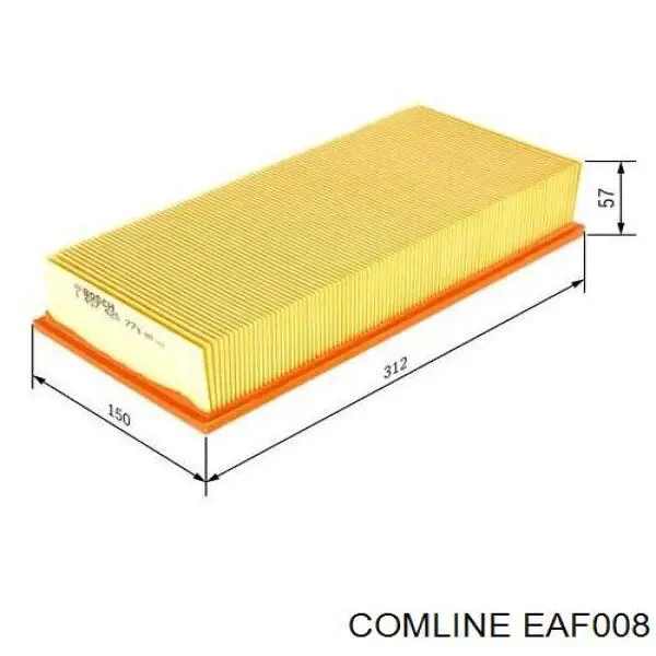 Купити EAF008 Comline Автомобільний фільтр повітря