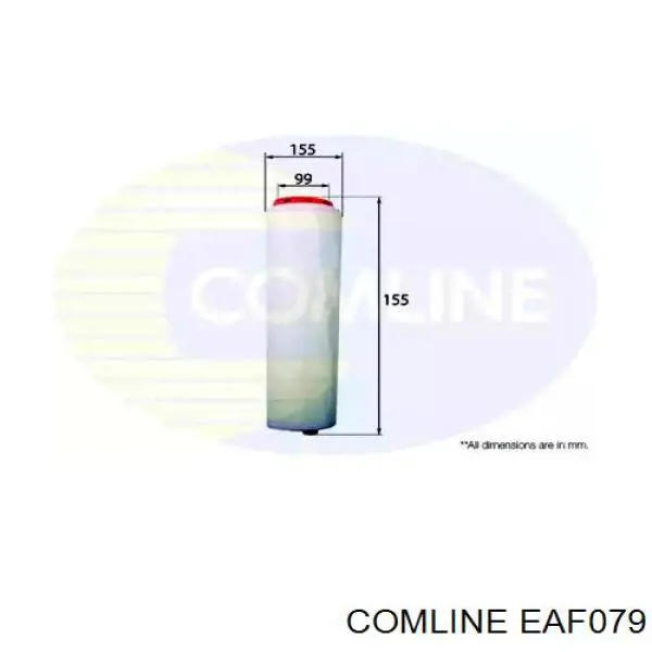 EAF079 Comline Повітряний фільтр двигуна