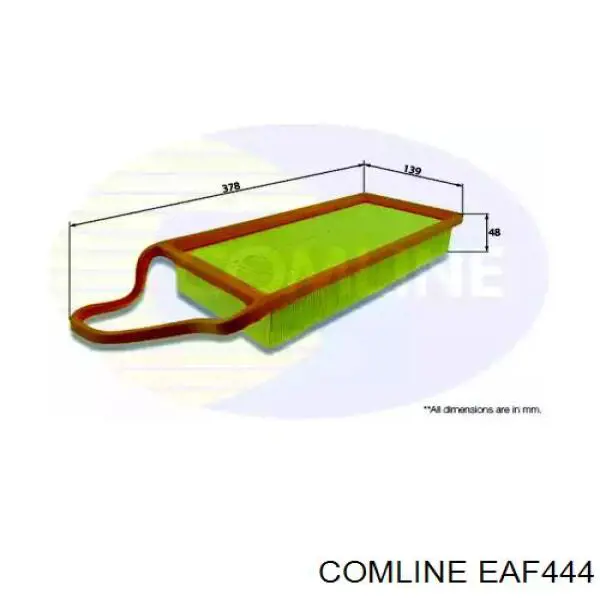 Фільтр повітряний EAF444 Comline